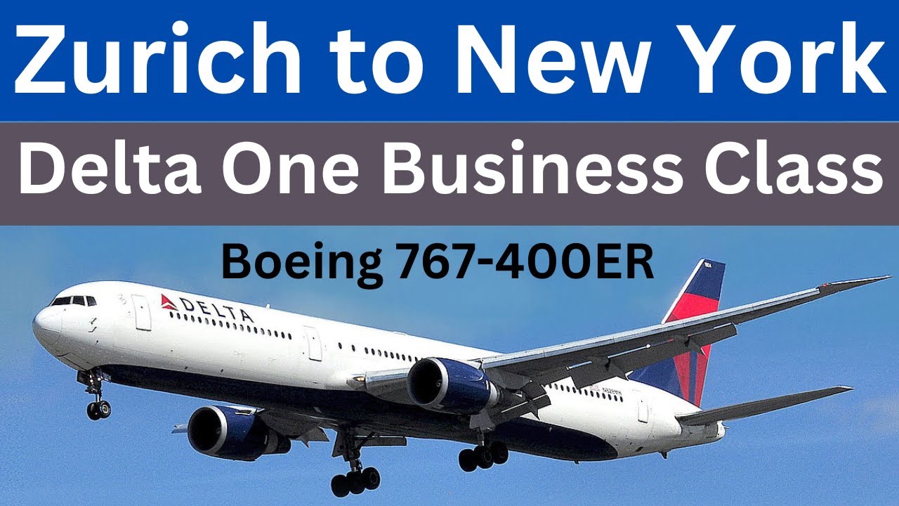 Zurich to New York (ZRH to JFK): Delta One Business Class, Boeing 767-400 ER Review