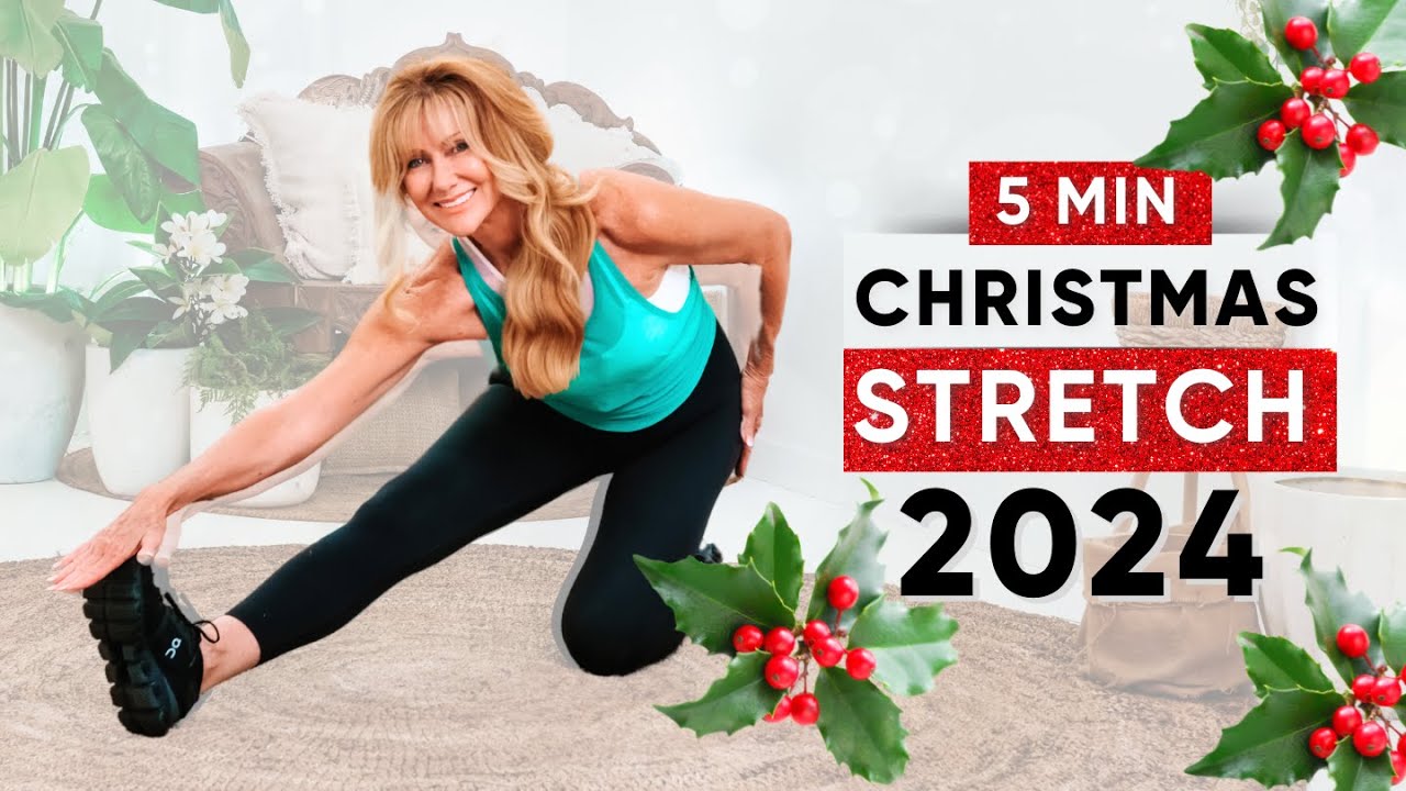 5-Minute Christmas Stretch 2024 (Post Workout Or Before Bed Stretch)