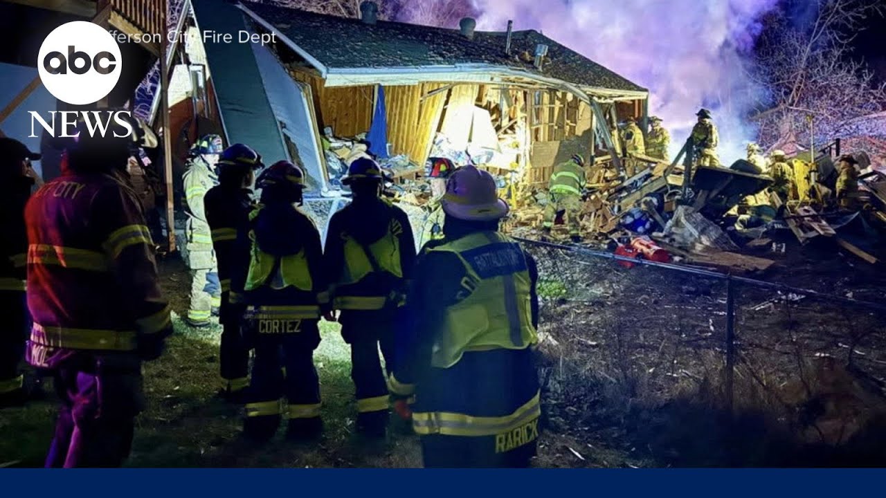 6 rescued from house explosion