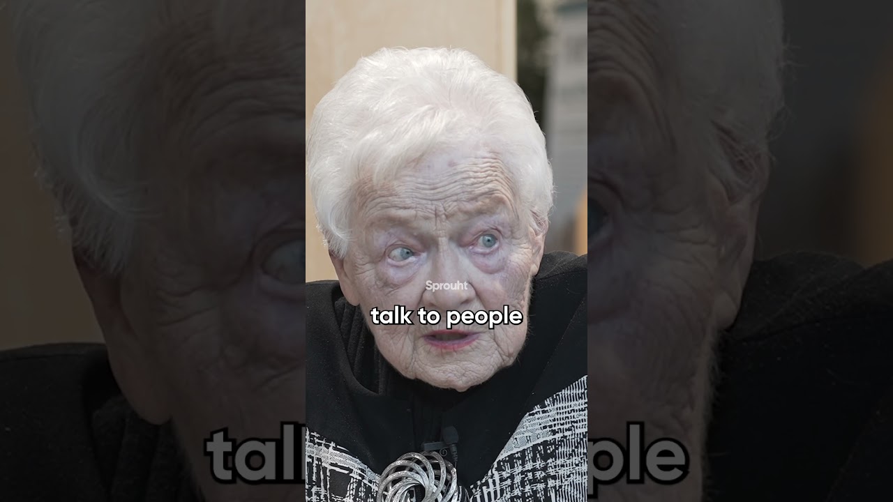 91 Year Old Shares Life Advice for Young People