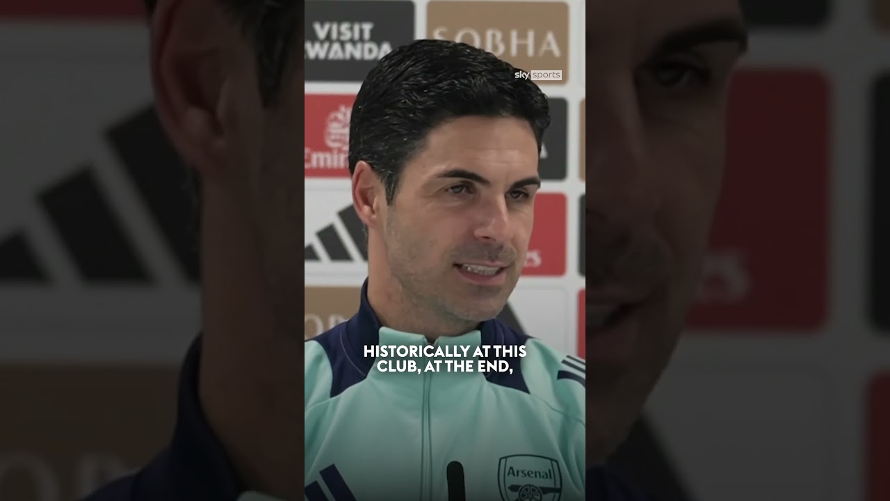 “A bit of ball warming going on?” | Mikel Arteta reacts to the FA Cup draw 😅  #shorts #arsenal