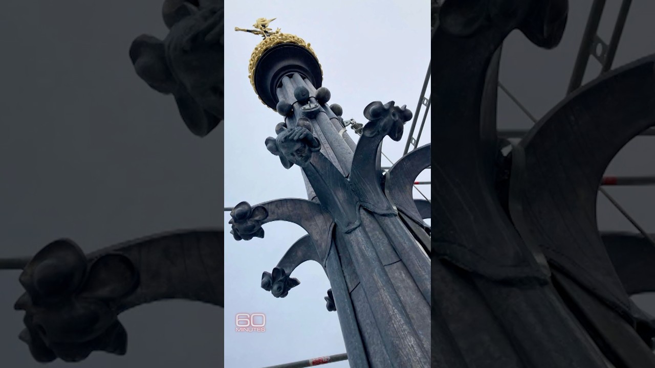 A hidden new addition to Notre Dame Cathedral #shorts