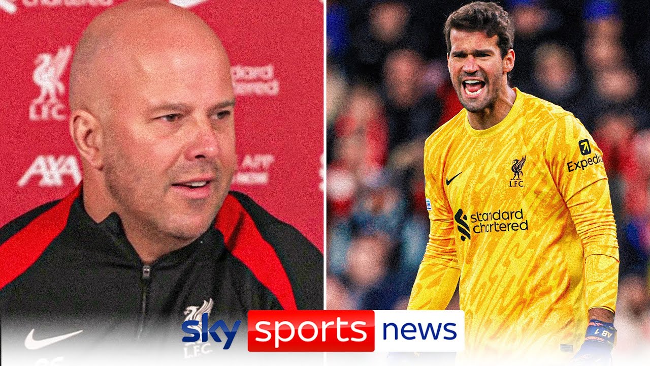 “Alisson will be in goal by end of December” | Arne Slot previews Liverpool’s trip to Newcastle