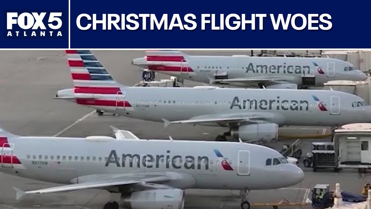 American Airlines flights grounded temporarily on Christmas Eve | FOX 5 News