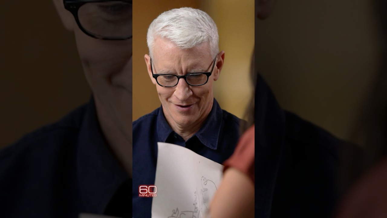 Anderson Cooper has AI-powered tutor check a paper he wrote in 6th grade #shorts