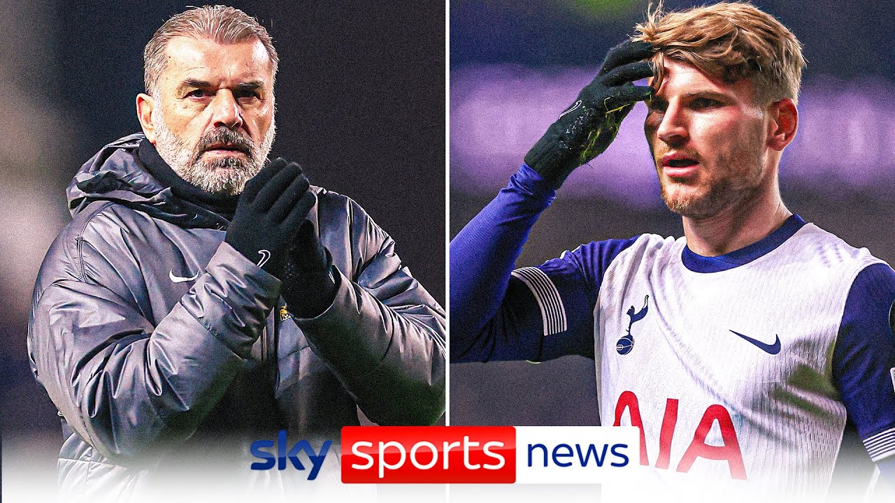 Ange Postecoglou slams Timo Werner’s ‘unacceptable’ performance against Rangers