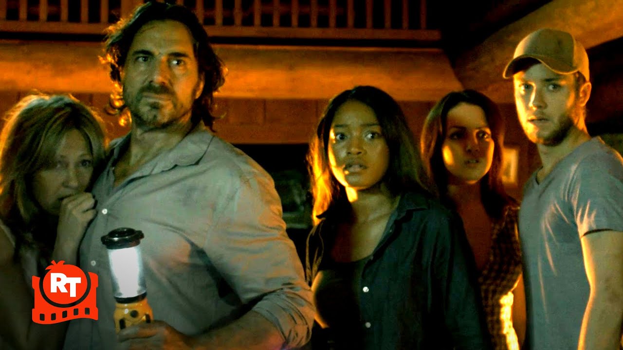 Animal (2014) – THIS IS SO TENSE! The Creature Stalks The Cabin Scene | Movieclips