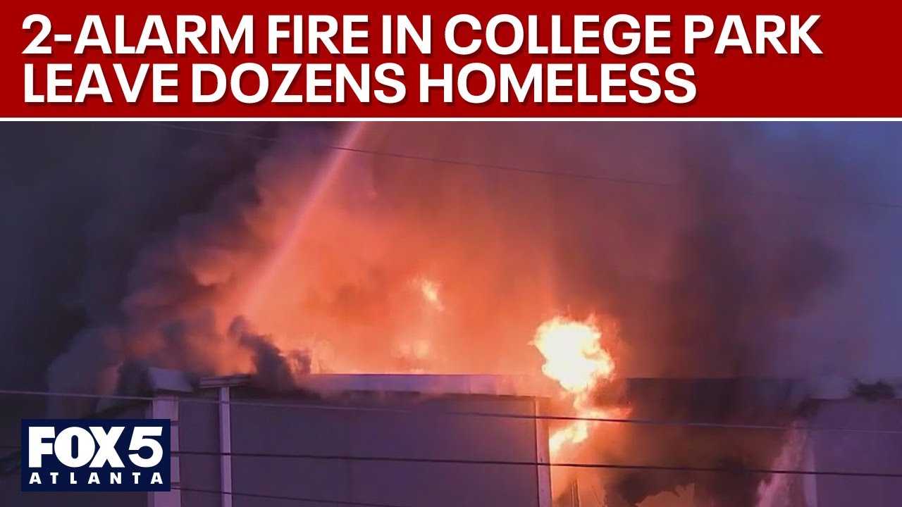 Atlanta apartments go up in flames right before holidays | FOX 5 News