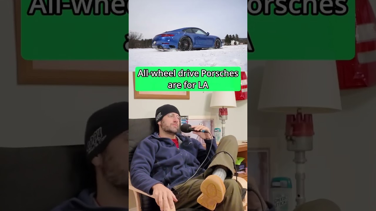 AWD Porsches are for LA folks who get scared when it rains #porsche #carsofinstagram #cars