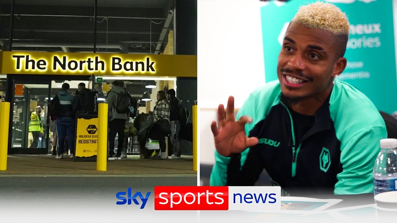 Behind the scenes of Wolves’ Molineux Sleepout which raised more than £250,000 for charity