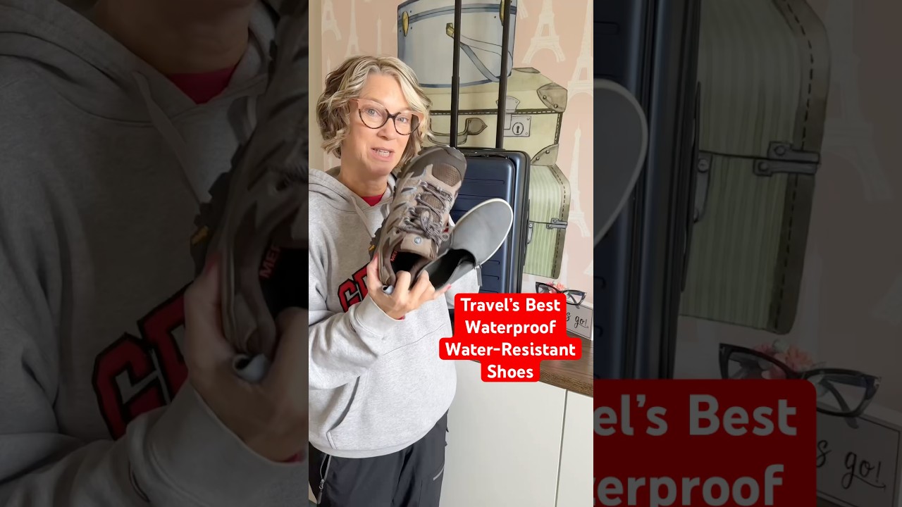 Best Travel Shoes for Waterproof / Water-Resistant Rainy Vacation #holidaywithyoutube #travel