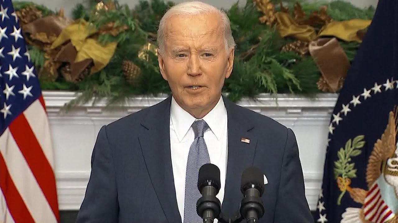 Biden Delivers Remarks on Syrian Regime Fall