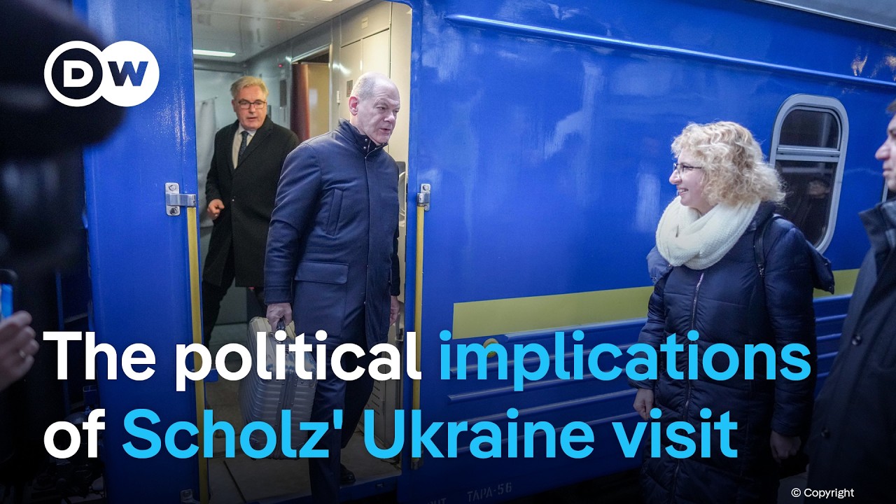 Breaking: Germany’s Scholz visits Ukraine, announces €650 million arms package | DW News
