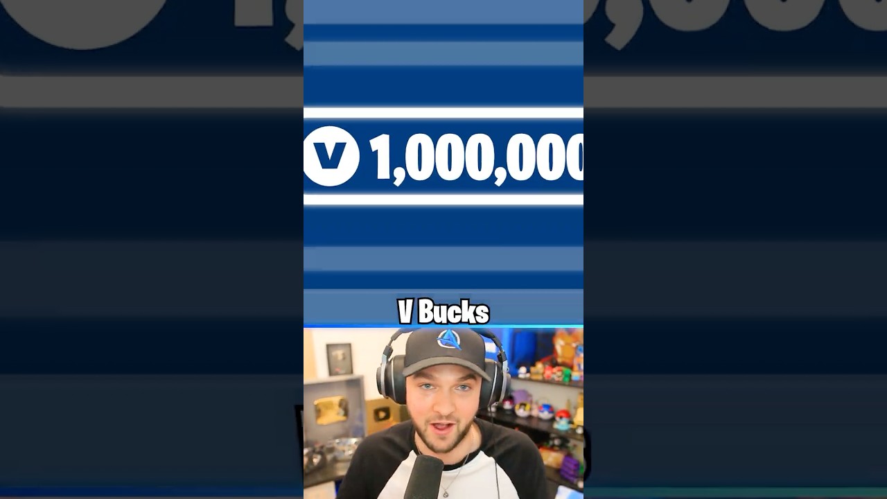 Can He Win 1,000,000 V-Bucks?