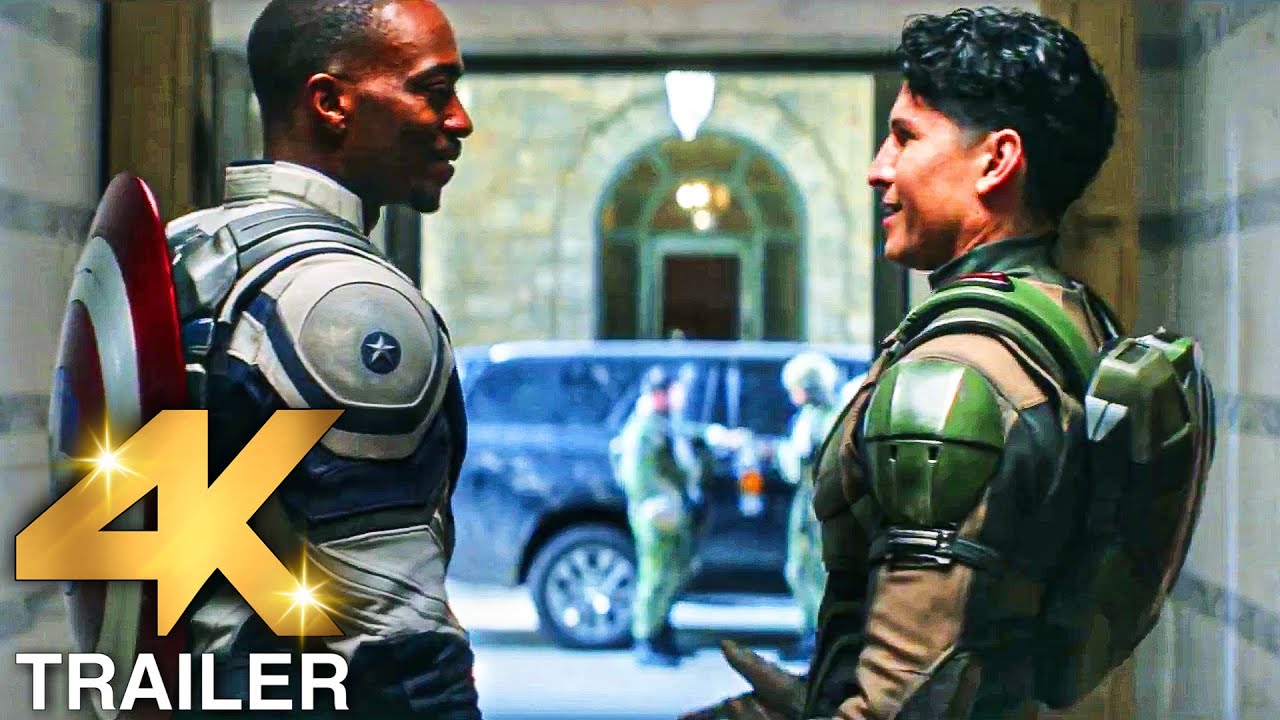 CAPTAIN AMERICA BRAVE NEW WORLD “Captain America Meets Green Falcon” Trailer (4K ULTRA HD) 2025