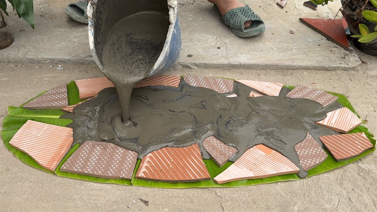 Cement ideas that so Easy – DIY simple Coffee table, Chair, Plant pots at home