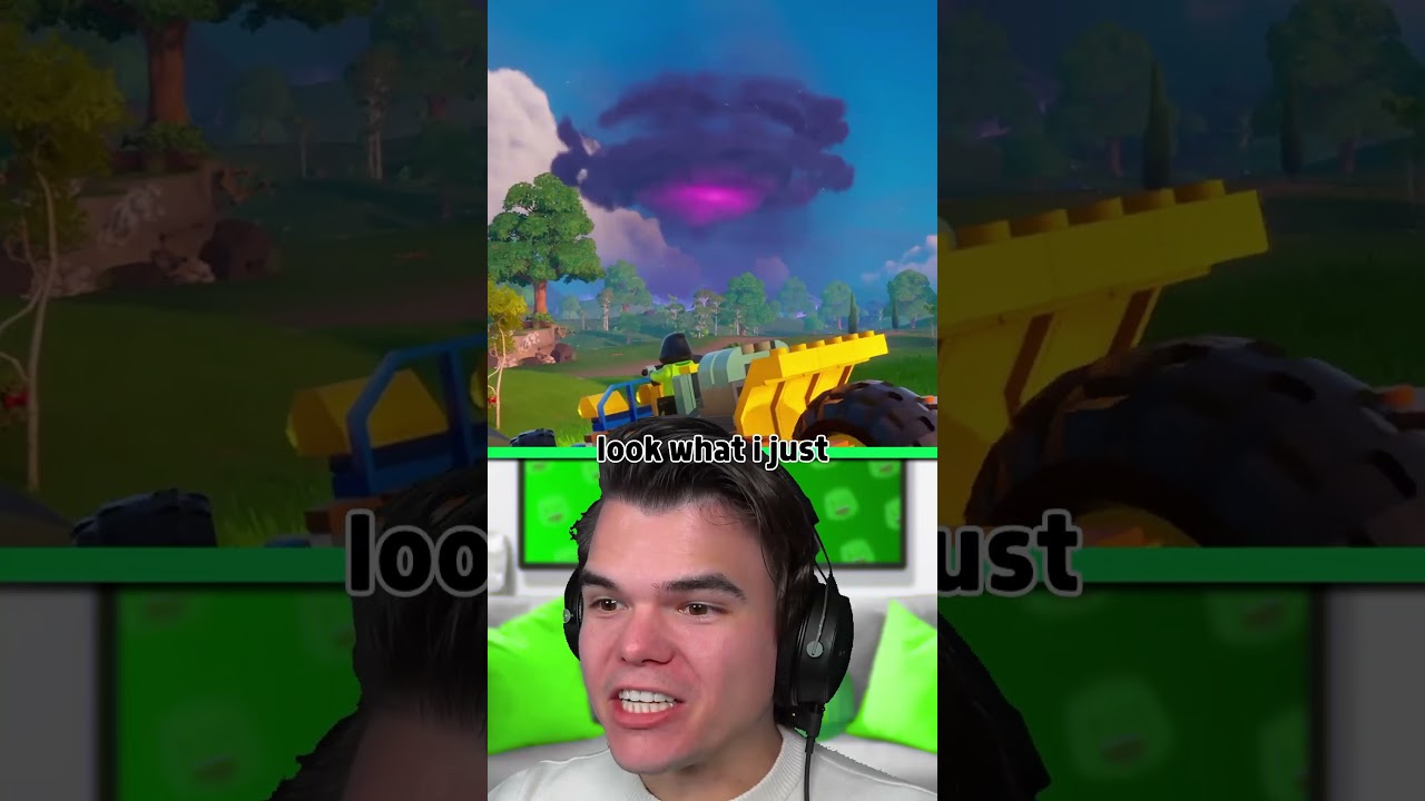 Chasing storms in LEGO Fortnite Odyssey #AD