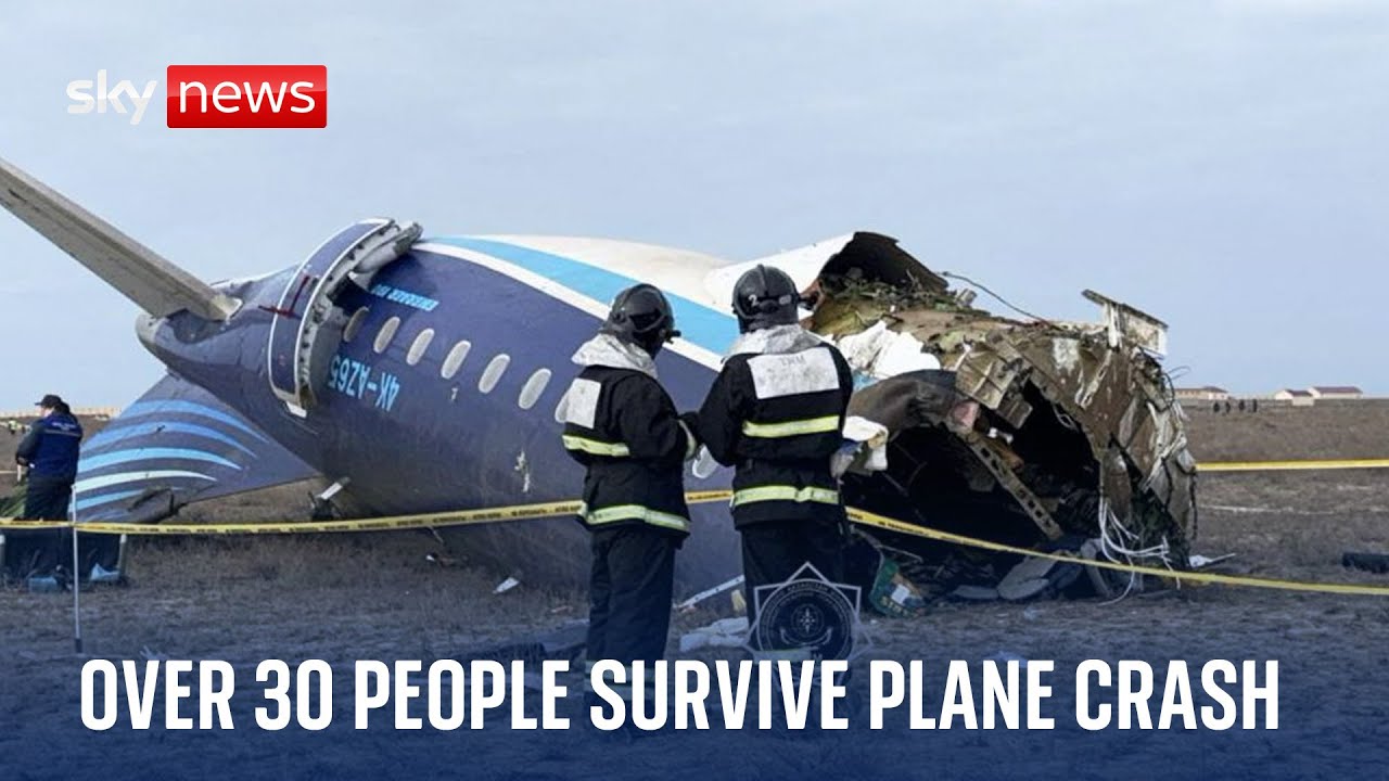 Children among survivors of deadly Kazakhstan plane crash