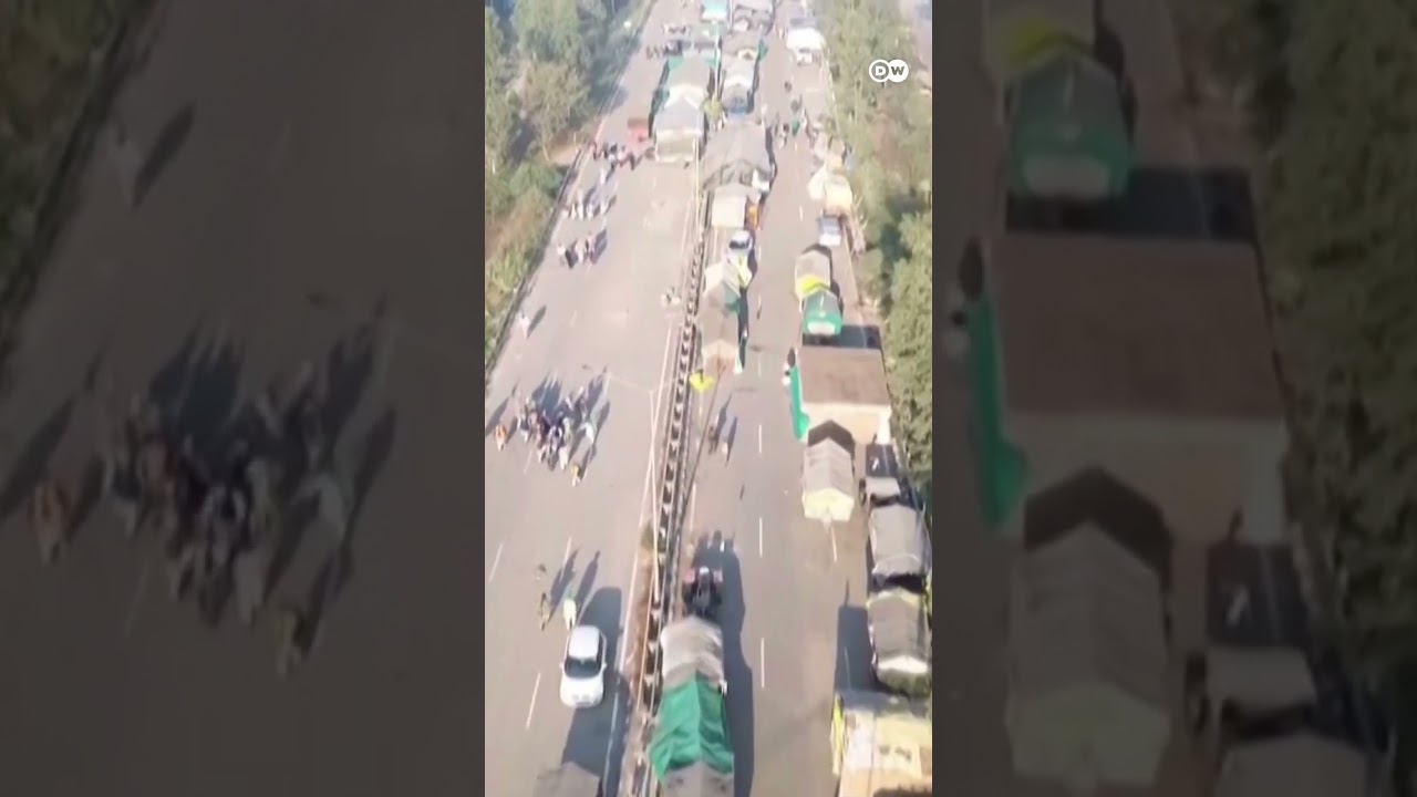 Clashes in India as farmers march to Delhi over crop prices  | DW News