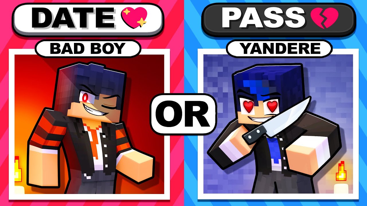 DATE or PASS in Minecraft!