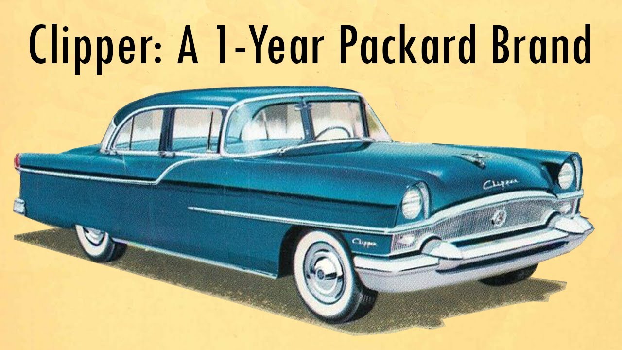 Did You Know? Clipper was a One Year Packard Brand!