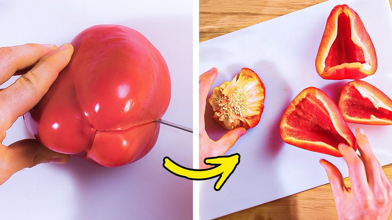 Easy Cutting and Peeling Techniques for Fruits, Vegetables, and Other Products