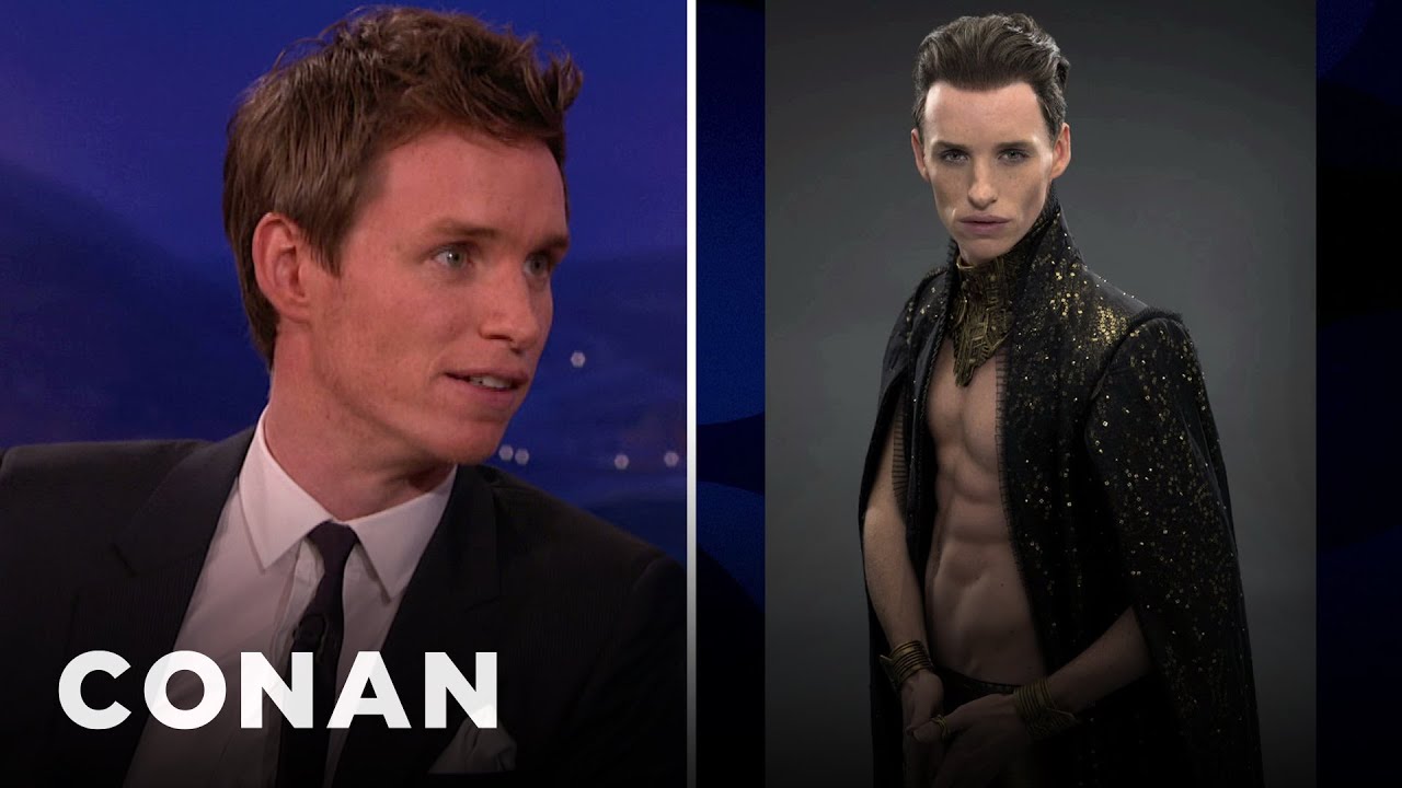Eddie Redmayne’s “Jupiter Ascending” Ripped Abs | CONAN on TBS
