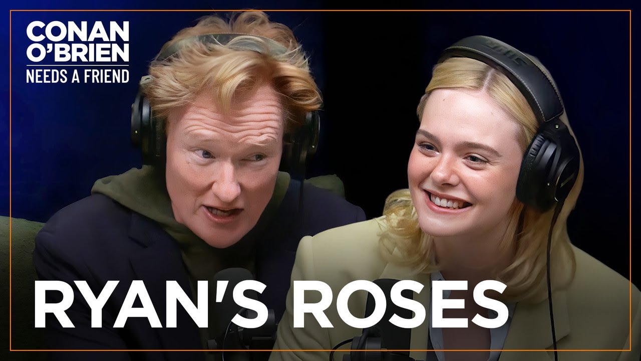 Elle Fanning Is Devastated That Her Favorite Radio Show Is Fake | Conan O’Brien Needs A Friend