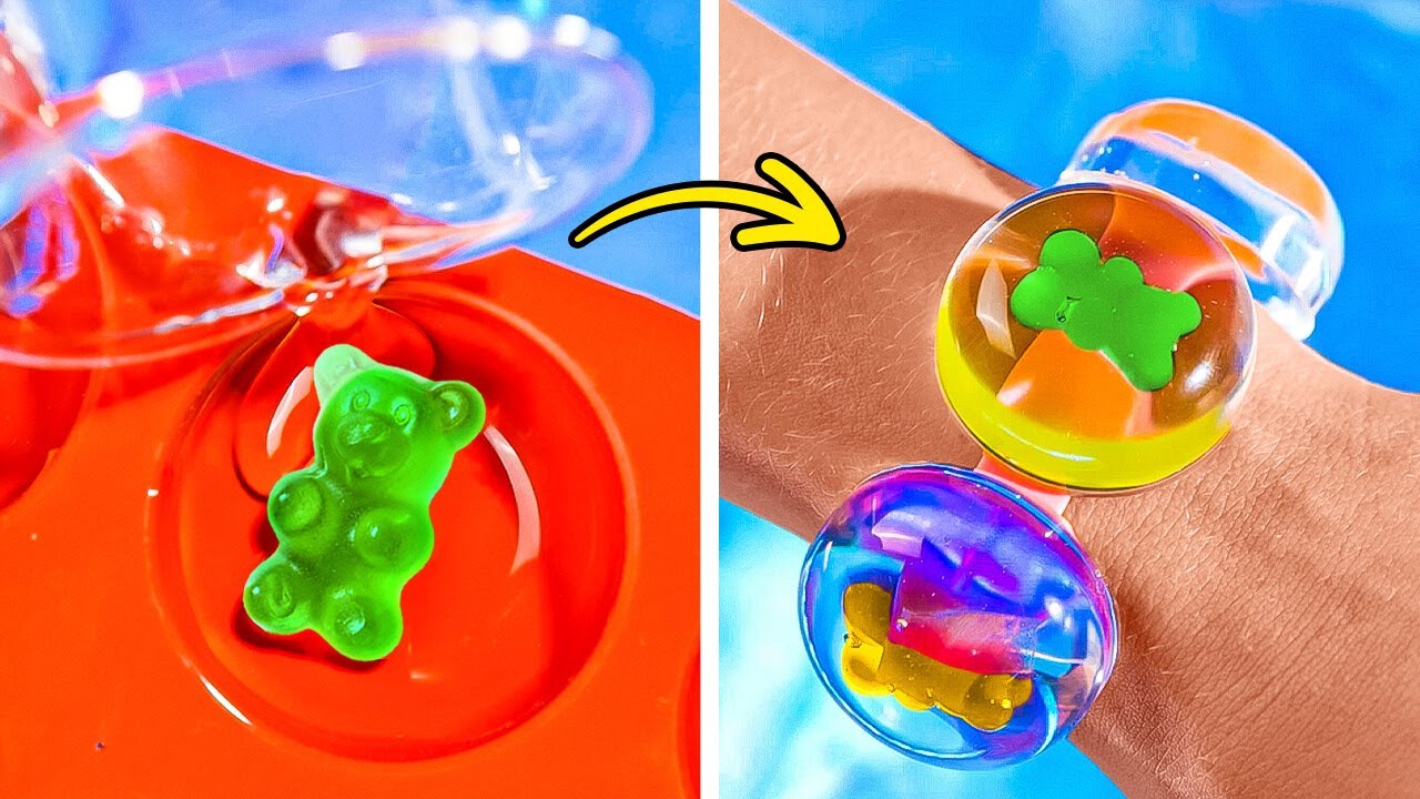 EPOXY RESIN JEWELRY CREATIONS 💍💚 CREATE STUNNING ACCESSORIES