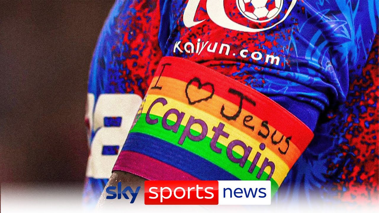 FA to contact Marc Guehi and Crystal Palace after he wrote ‘I love Jesus’ on rainbow armband