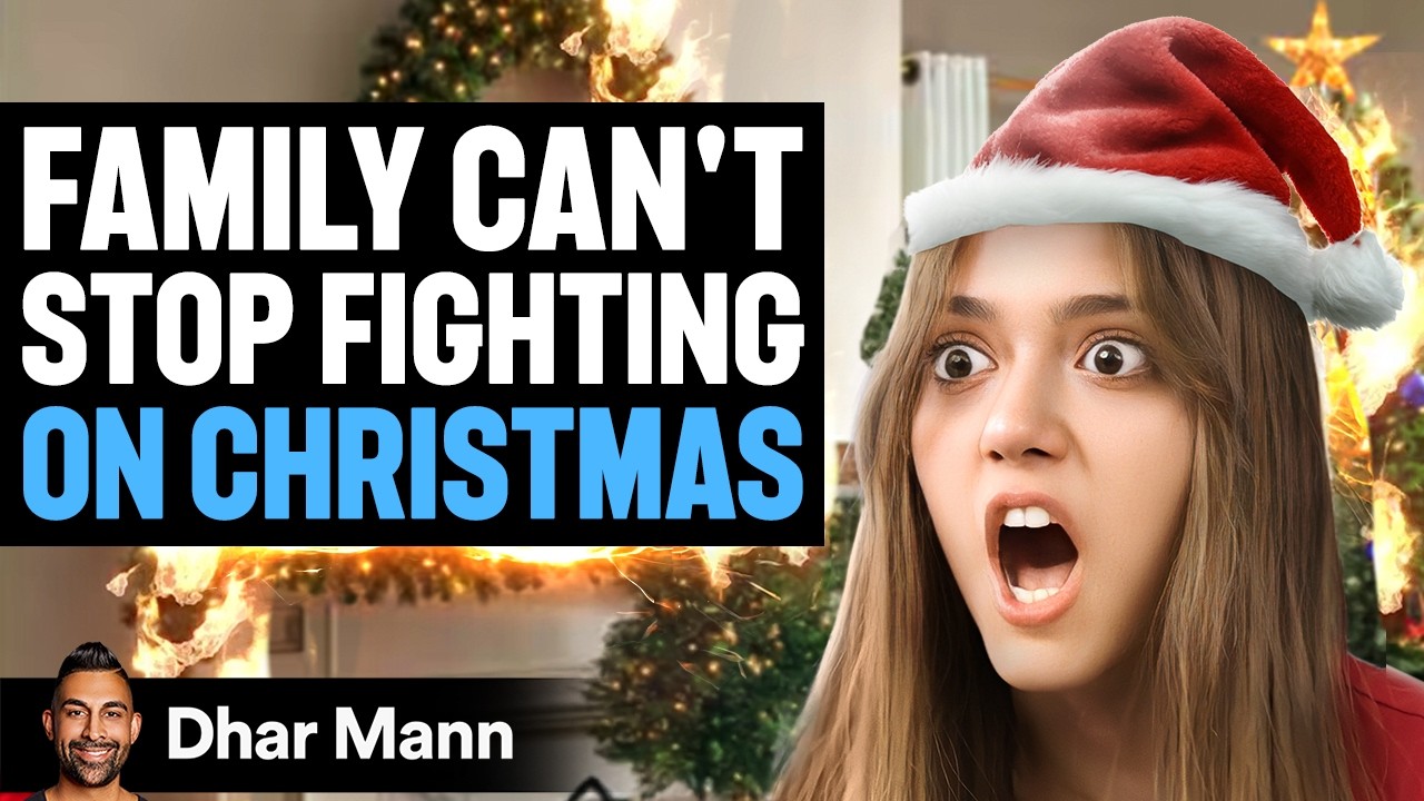 Family Can’t STOP FIGHTING On CHRISTMAS 🎄| Dhar Mann Studios