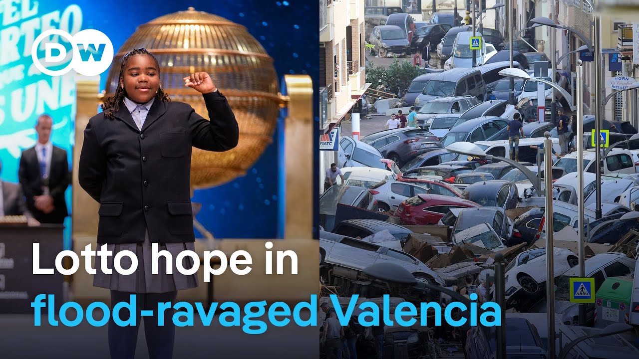 Flood-hit Valencians hope Christmas lottery winnings will help with reconstruction | DW News
