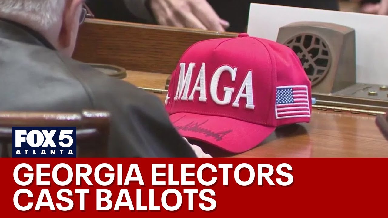 Georgia elector officially cast ballots for Trump | FOX 5 News
