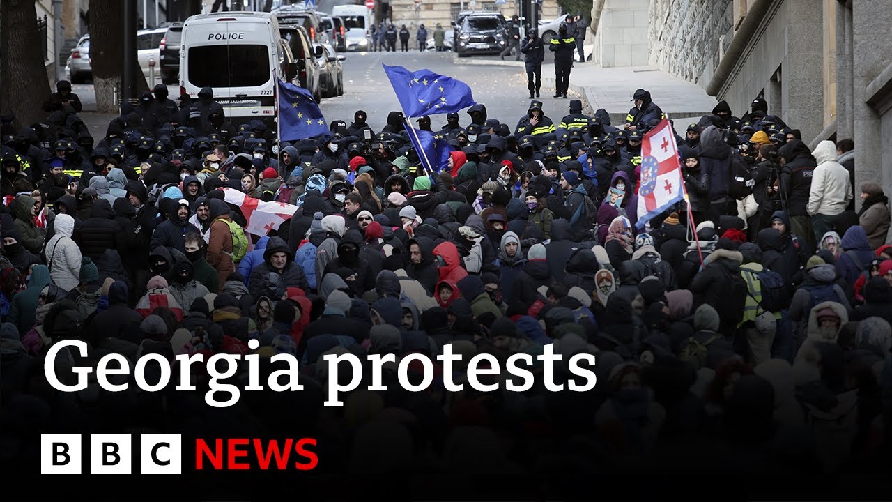 Georgia’s turmoil deepens as ex-footballer named president | BBC News