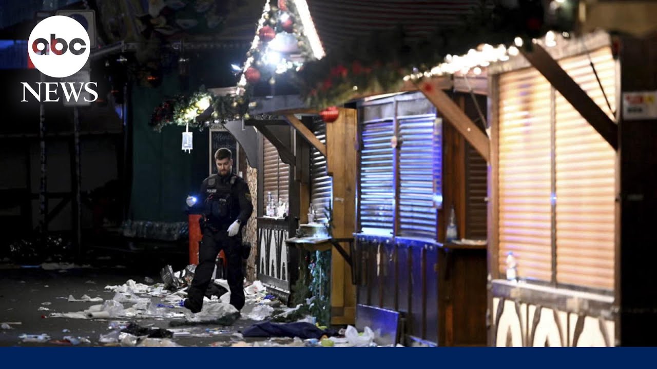German Christmas market attack leaves at least 2 dead, nearly 70 injured