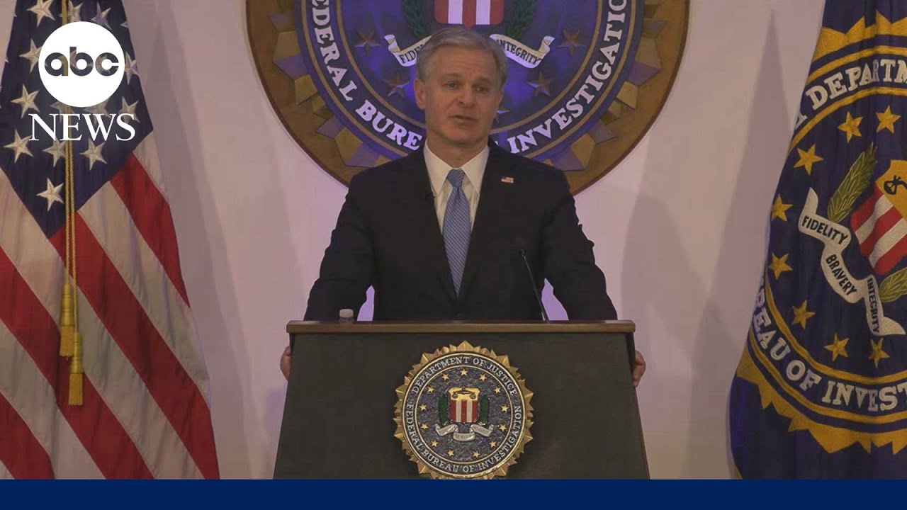 ‘Great day for America’: Trump lauds Chris Wray resigning as FBI director