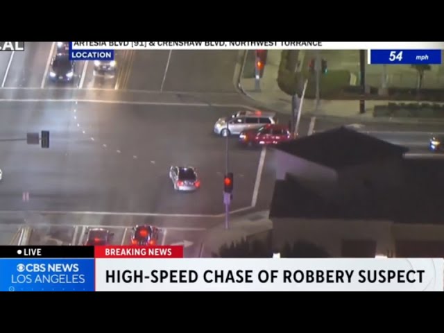 Haven’t Seen A Police Chase Like This in a Long Time