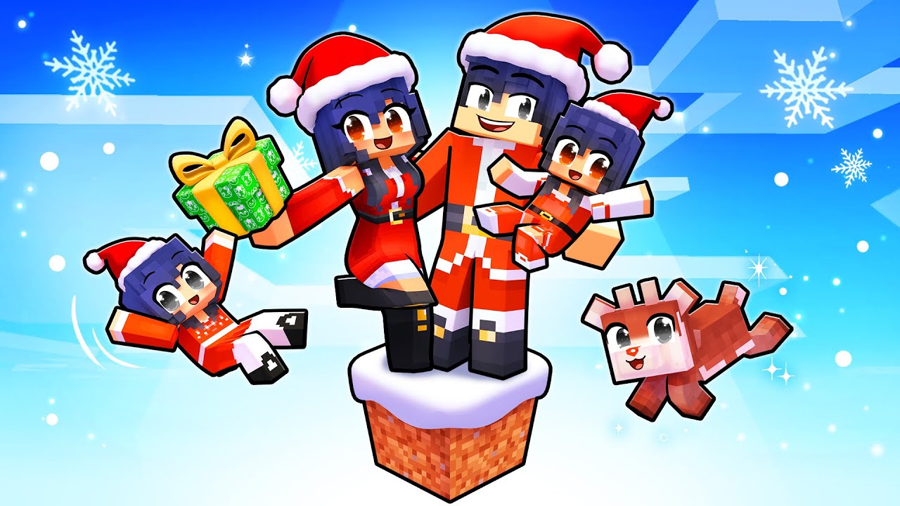 Having a SANTA FAMILY on ONE BLOCK!