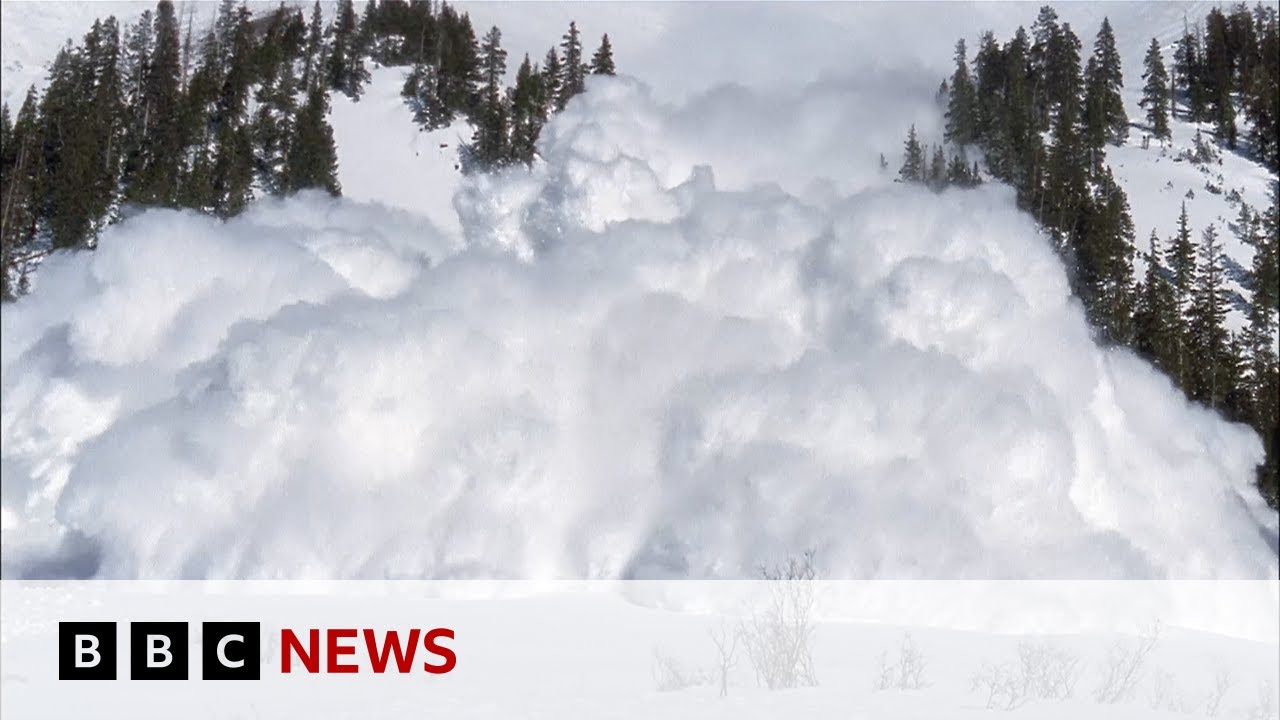 How do arctic communities protect themselves from avalanches? | BBC News
