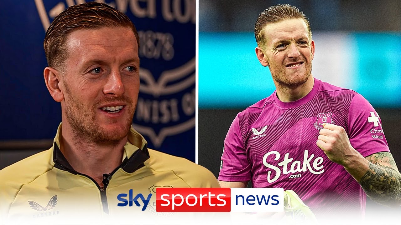 “I give my all for this shirt” | Jordan Pickford on saving penalties & Everton’s season so far