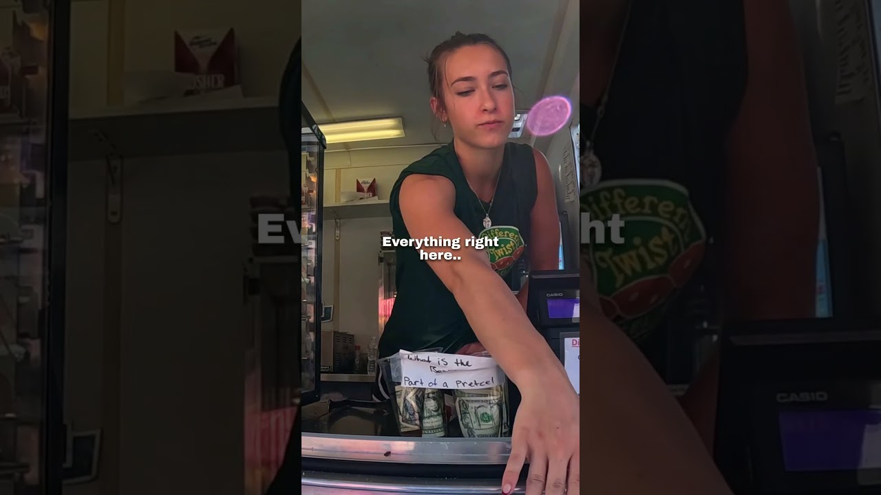 I tried to buy a pretzel and THIS happened 🥺❤️