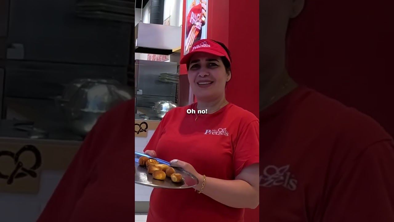 I tried to buy a pretzel and THIS happened 🥺❤️