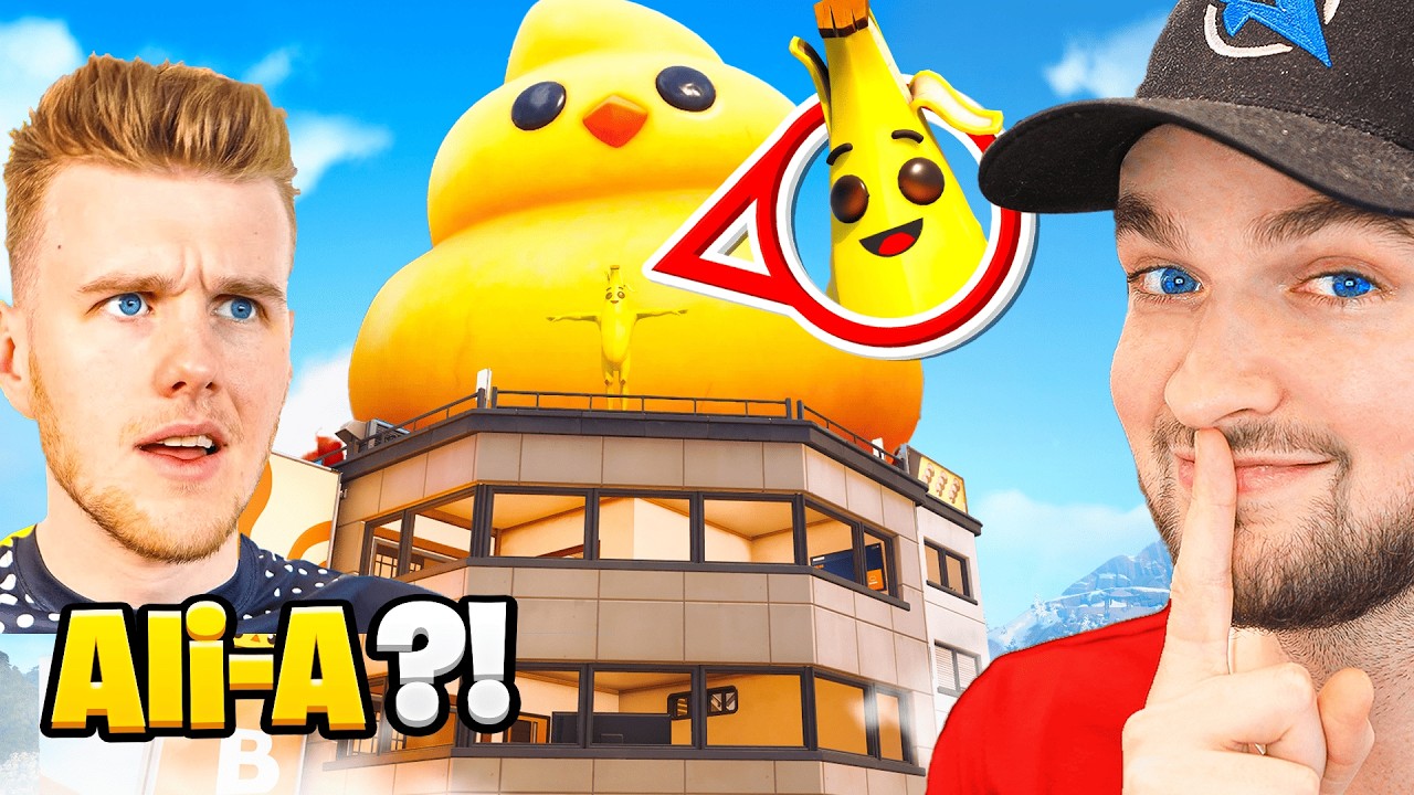 I Went UNDERCOVER in Lachlan’s Fortnite Chapter 6 Hide & Seek!