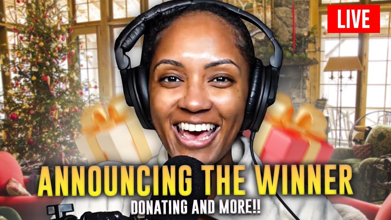 I’M LIVE!! | ANNOUNCING THE WINNER!!