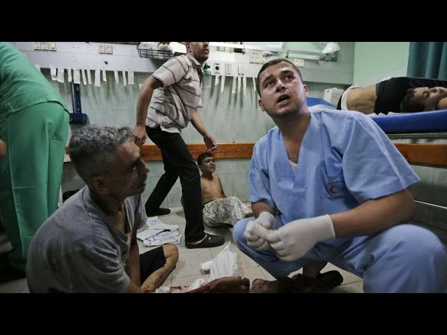 Israeli army detains dozens of workers at hospital in northern Gaza
