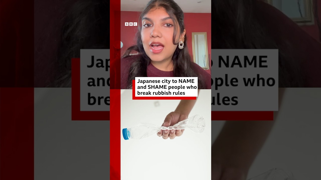 Japanese city to name and shame people who break rubbish rules. #Trash #Japan #Fukushima #BBCNews