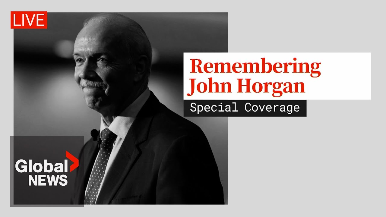 John Horgan funeral: Former BC premier honoured at provincial state memorial | FULL