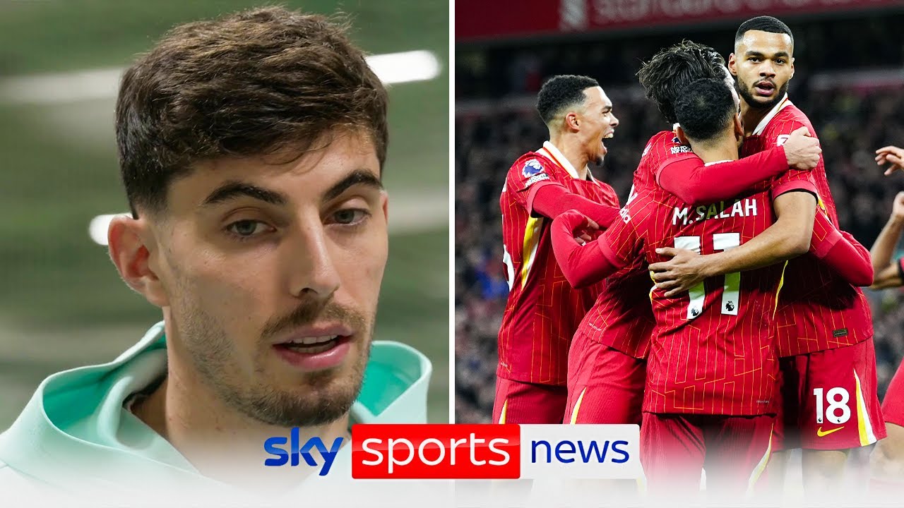 Kai Havertz: Arsenal can close the gap to Liverpool using experience from previous title races