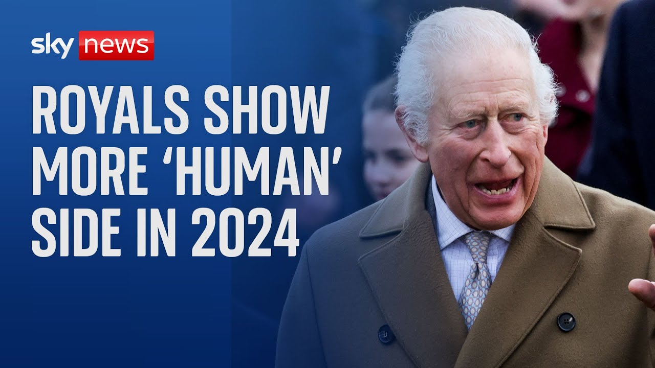 King and Royal Family show more ‘human’ side after difficult year