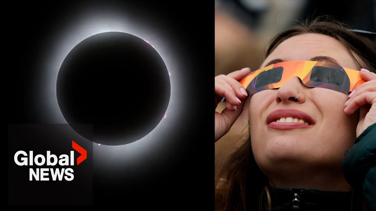 “Like a surreal painting”: Looking back at the total solar eclipse seen in Canada